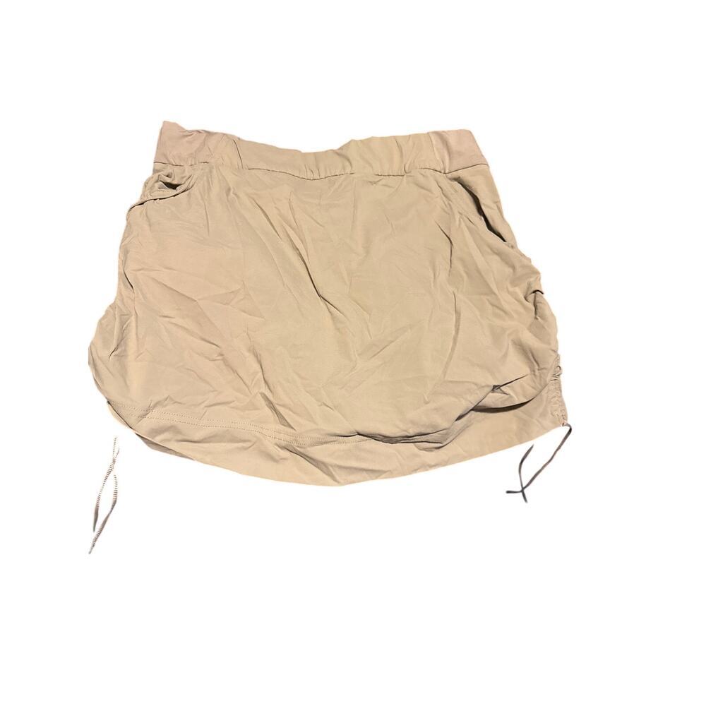 COLUMBIA SKORT - size LARGE, tan